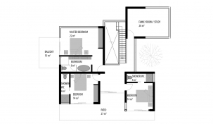 First Floor Plan : Villa PaMunzi