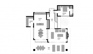 Ground Floor Plan : Villa PaMunzi